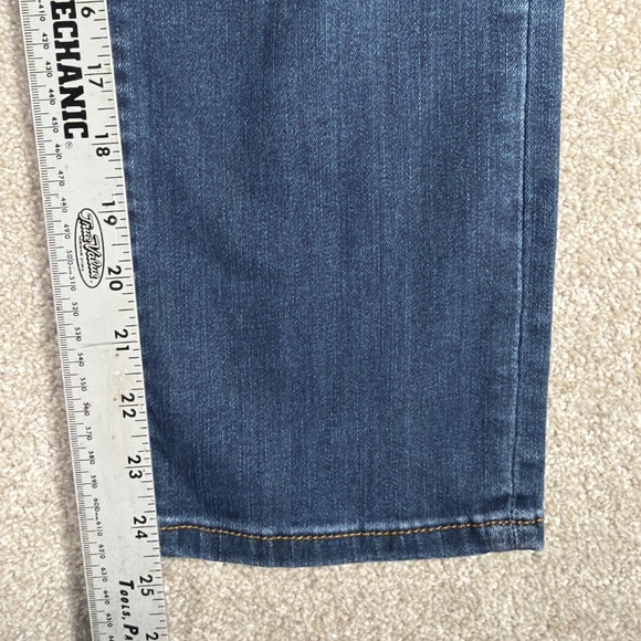 Judy Blue Capri Fit Blue Jeans Womens 9/29 (FITS 29 X 24.5) Stretch Denim - Picture 7 of 12